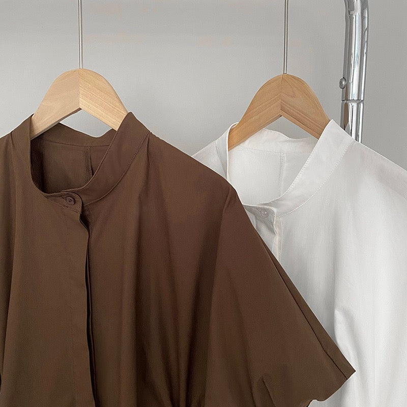 Kayno Statement Formal Shirt In Brown