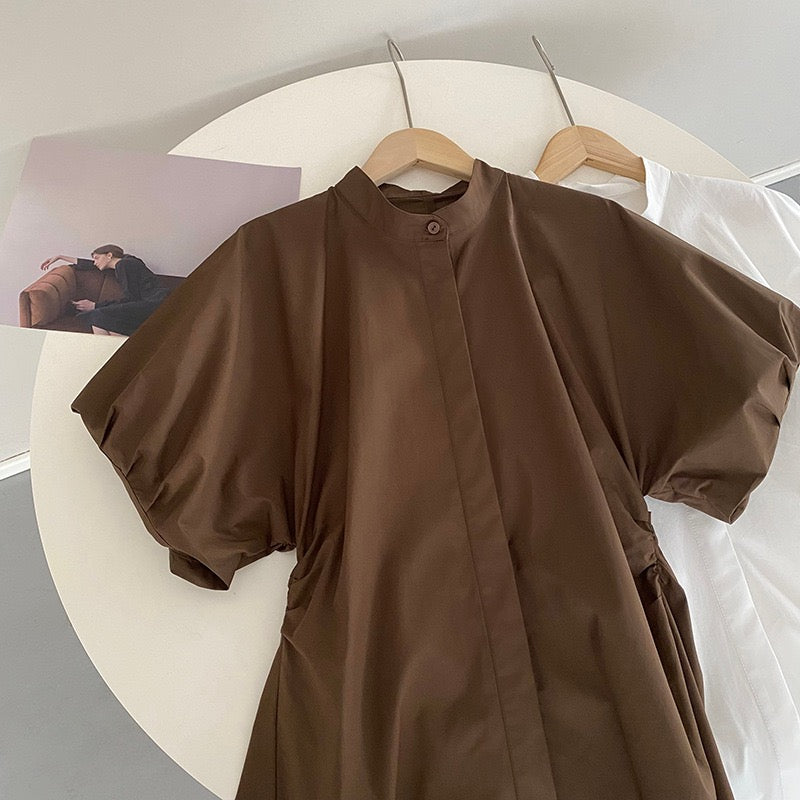 Kayno Statement Formal Shirt In Brown