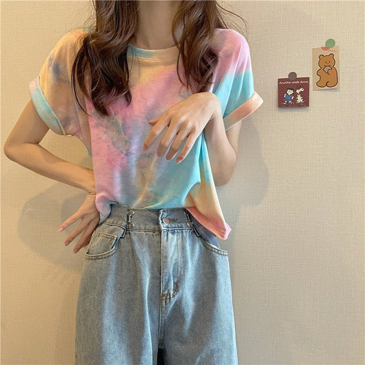 Delfina Tie And Dye Top