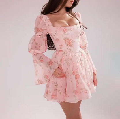 Hosta Floral Summer Dress