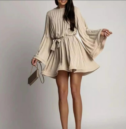 Cathy Pleated Summer Dress