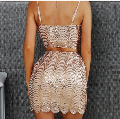 Sequined Marque Coord Sets