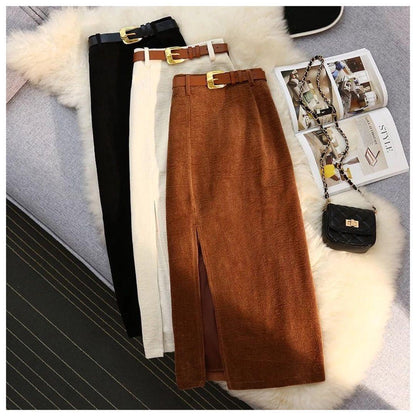 Lucas Statement Skirt In Black