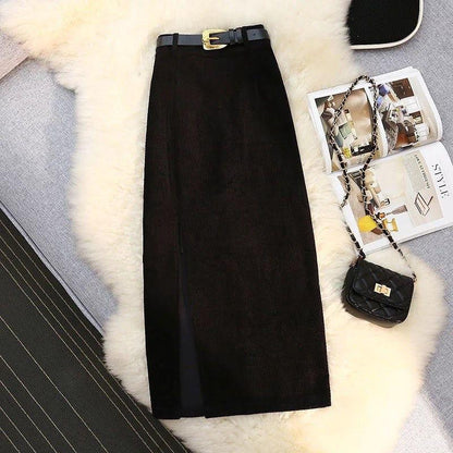 Lucas Statement Skirt In Black