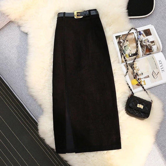 Lucas Statement Skirt In Black