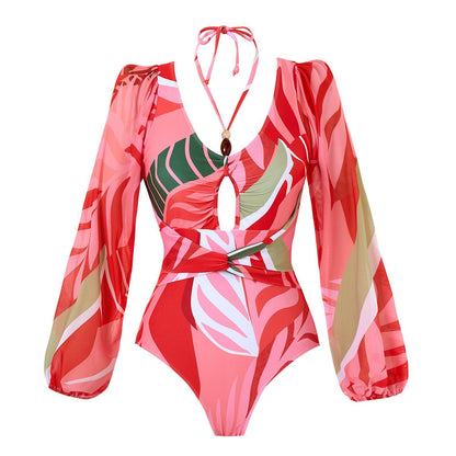 Evanna Swimsuit With Ruffled Skirt