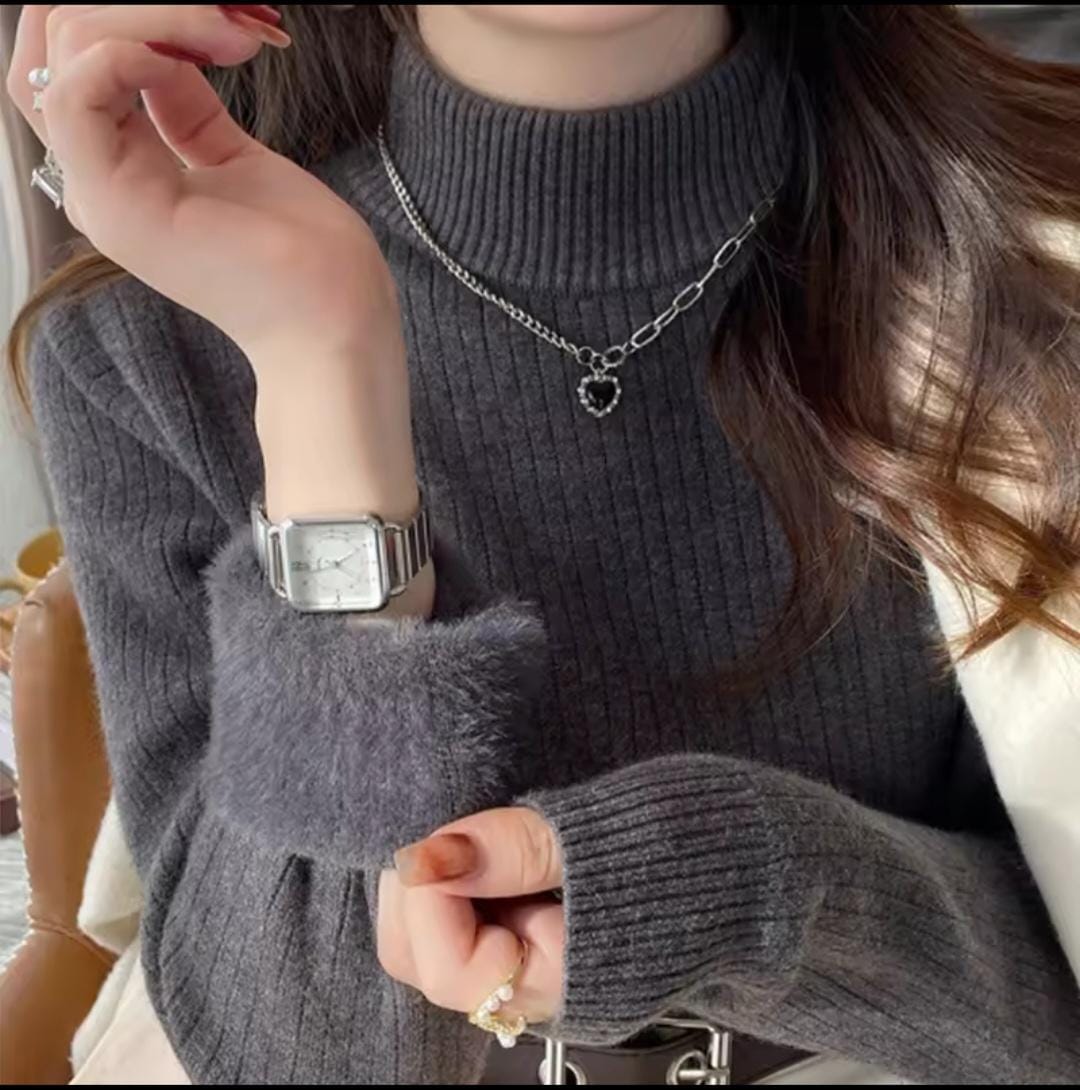 Dublo Fleece Lined Sweater