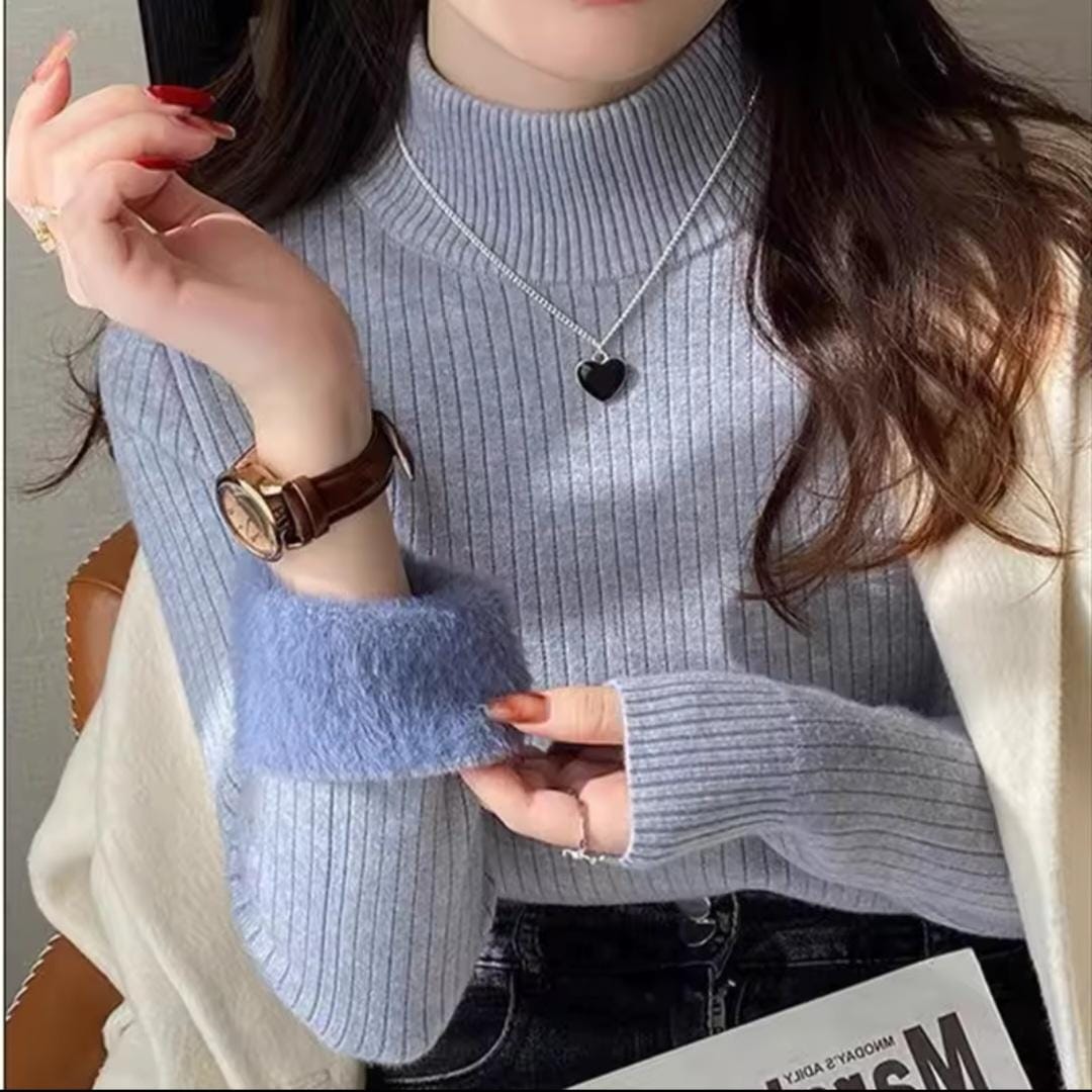 Dublo Fleece Lined Sweater