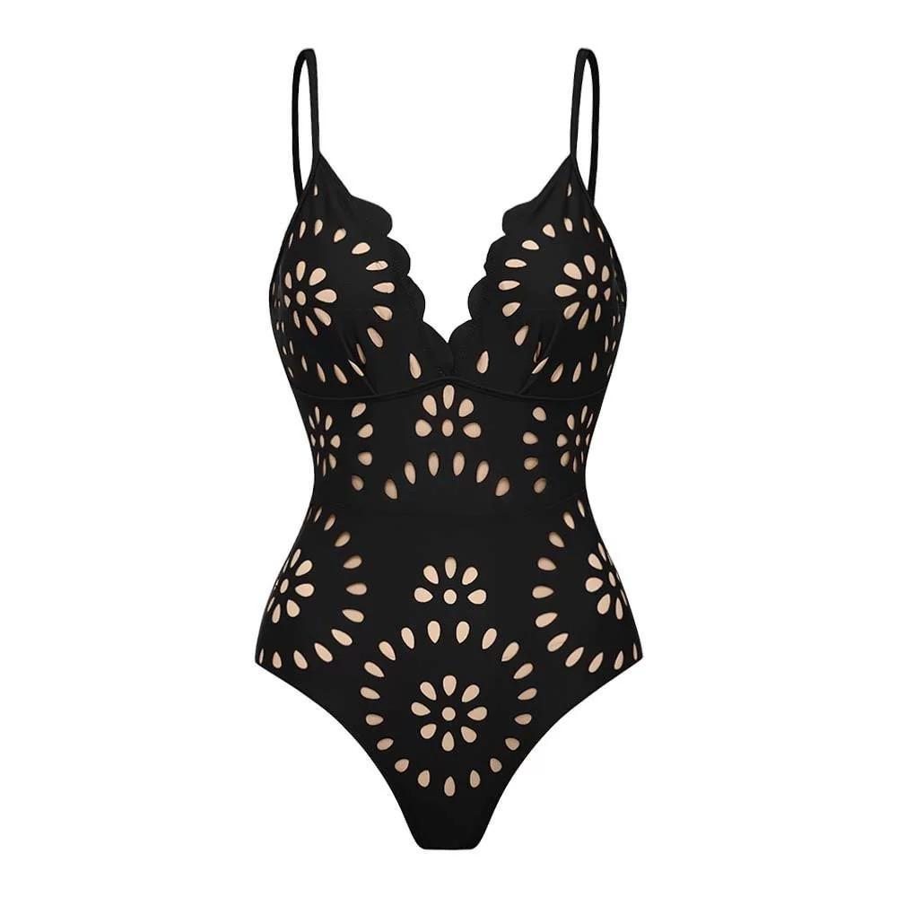 Mellin Swimsuit With Skirt In Black