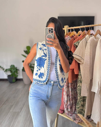 Sarai Statement Vest Top