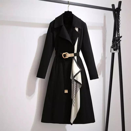 Dibella Luxury Trenchcoats In Black