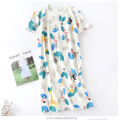 Silvesta Cotton Nightdress