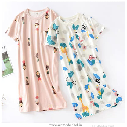 Silvesta Cotton Nightdress