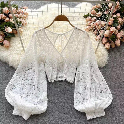 Silvia Luxury Lace Blouse