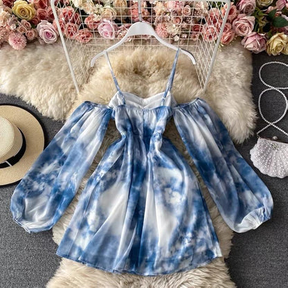 Boca Tie and Dye Dress