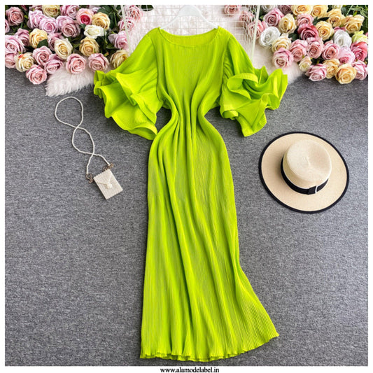 Rhonda Pleated Dress