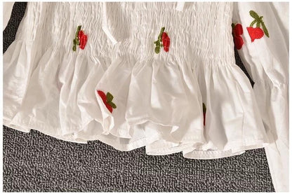 Nelly Embroidered Blouses