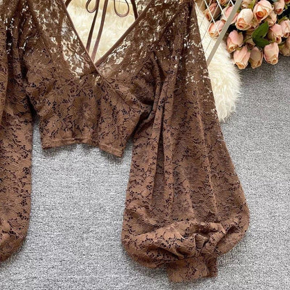 Silvia Luxury Lace Blouse