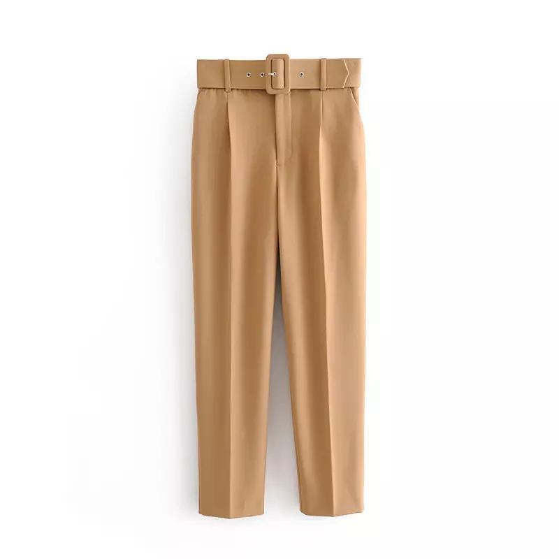 Luxury Trinity Pants In Brown